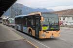Mercedes-Benz Citaro 2. Generation von Schmid Reisen (LA-BUS5) als Schienenersatzverkehr f�r die Mittenwaldbahn in Innsbruck, Frachtenbahnhof/Verladestelle. Aufgenommen 27.8.2025.