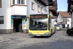 Mercedes-Benz Citaro Facelift (IL-476MW) als Skibus Fulpmes Linie 3b in Fulpmes, Bahnstra�e. Aufgenommen 5.2.2026.