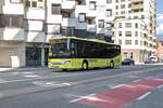 Setra S 400er-Serie von Rietzler (LA-RR40) als Schienenersatzverkehr f�r die Brennerbahn in Innsbruck, Amraser Stra�e. Aufgenommen 30.7.2026.