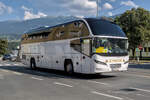 Neoplan Cityliner von Schreder als Schienenersatzverkehr f�r die Brennerbahn in Innsbruck, Amraser Stra�e. Aufgenommen 30.7.2026.