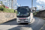 Volvo 9900 von Wechselberger als Schienenersatzverkehr f�r die Brennerbahn in Innsbruck an der Zufahrt zum Frachtenbahnhof. Aufgenommen 30.7.2026.