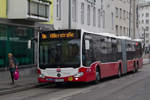 Wiener Linien NG265XLMB 8505 auf der Linie 11B am Friedrich-Engels-Platz, 10.10.2017