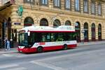 Wiener Linien Elektrobus am 22.06.22 in Wien 