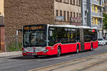 25.04.2024: Wiener Linien Wagen 8844 als 62A Richtung Liesing