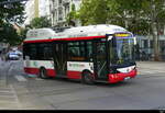 Wiener Linie - E-Bus Rampini Nr.8309  W 2563 unterwegs auf der Linie 2a in der Stadt Wien am 17.09.2025