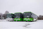 Stainz. Am 25. Dezember 2025 stehen am 1. Weihnachtsfeiertag zahlreiche GKB-Busse abgestellt am Busbetriebshof.
