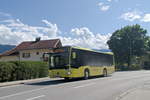 Dorfbus Schwaz Linie 4, Citaro 2. Generation von Ledermair (SZ-626ZX) in Vomp bei der Haltestelle Nazelles-Negron-Platz. Aufgenommen 14.8.2019.