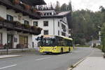 Selten beim Postbus anzutreffen sind die Scania Citywide, wie hier als Stadtbus Kitzbühel/Linie 4008 (BD-14206) in Kitzbühel, Bahnhofstraße.