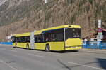 Solaris Urbino von Ötztaler (IM-OVG17) als Skibus Linie 44 an der Hst. Sölden Giggijochbahn. Aufgenommen 4.3.2025.