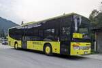 Setra S 400er-Serie von Tyroltours (I-944MW) als Schienenersatzverkehr f�r die Mittenwaldbahn am Bhf.