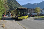 Solaris Urbino von Postbus (BD-15003) als Schienenersatzverkehr f�r die Arlbergbahn in �tztal-Bahnhof.