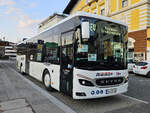 Setra S 515 LE von Riess/N�rdlingen als Schienenersatzverkehr f�r die Bayerische Regiobahn am Bhf. Kufstein. Aufgenommen 19.3.2026.