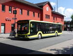 L A N DBUS - MAN Lion`s City Hybrid  BD 15914 unterwegs in Dornbirn am 08.07.2022