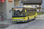 Setra S 400er-Serie NF von mbsBus/Montafonerbahn (BZ-MBS55) als Linie 650 in St. Gallenkirch, Montafonerstraße. Aufgenommen 26.3.2024.