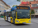 Graz     Graz Linien Citaro 2 Wagen 100 mit der IKEA Graz Werbung als Linie 40 am Jakominiplatz, 24.09.2019.