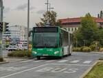 Graz. Am 12.10.2021 ist Wagen 30 hier als Dienstfahrt in Don Bosco zu sehen.