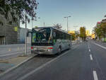 Graz. Am 21.09.2021 konnte ich einen Wieselbus vor der Grazer Messe fotografisch festhalten.