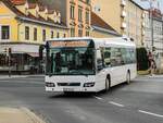 Graz. Der Busfuhrpark des steirischen Unternehmens Tropper ist ziemlcih interessant: Neben Reisebussen finden sich hier auch zwei Stadtbusse, ein MAN Lion's City sowie ein Volvo 7700 Hybrid. Diesen konnte ich am 21.02.2022 am Griesplatz fotografieren.