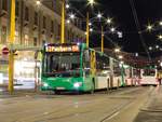 Graz. Die Nacht vom 25. auf 26.03.2023 nutzte ich, um am Jakominiplatz Nachtbusfotos zu machen. Der Wagen 148 ist hier als Linie N3 am besagten Platz nach Pachern zu sehen.