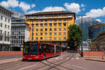 Innsbruck    IVB Citaro 2 G Euro 6 Wagen 447, Linie R, Innsbruck Hauptbahnhof, 13.06.2020.