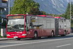 Mercedes-Benz O 530 II (Citaro Facelift) der Innsbrucker Verkehrsbetriebe (Bus Nr. 412) ist als Linie C über die Amraser-See-Straße umgeleitet. Aufgenommen 12.7.2021.
