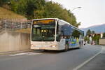 Innsbruck: Mercedes-Benz Citaro Facelift der Innsbrucker Verkehrsbetriebe, Bus Nr. 608 als Linie H in der Schneeburggasse. aufgenommen 21.9.2021.