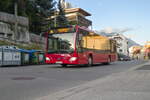 Innsbruck: Mercedes-Benz Citaro 2. Generation der Innsbrucker Verkehrsbetriebe (Bus Nr. 649) als Linie A in der Schneeburggasse. Aufgenommen 21.9.2021.