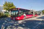 Innsbruck: Mercedes-Benz Citaro Facelift der Innsbrucker Verkehrsbetriebe (Bus Nr. 834) als Linie R in der Trientlgasse. Aufgenommen 1.10.2021.