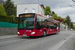 Citaro 2. Generation der Innsbrucker Verkehrsbetriebe (Bus Nr. 634) als Linie A in Innsbruck, Arzler Straße. Aufgenommen 19.4.2022.