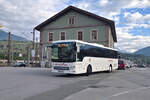 Mercedes-Benz O 560 (Intouro) von Gabriel Moser als Schienenersatzverkehr der Brennerbahn in Innsbruck am Frachtenbahnhof (auf dem Display steht noch  Alpbach ).