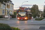 Innsbruck: Mercedes-Benz Citaro 2. Generation der Innsbrucker Verkehrsbetriebe (Bus Nr. 436) als Schienenersatzverkehr für die Straßenbahnlinie 1 in der Elisabethstraße. Aufgenommen 29.9.2023.