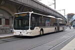 Innsbruck: Mercedes-Benz Citaro Facelift der Innsbrucker Verkehrsbetriebe (Bus Nr. 849) als Schienenersatzverkehr für die Straßenbahnlinie 1 an der Haltestelle Ing.-Etzel-Straße. Aufgenommen 5.10.2023.