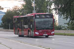 Mercedes-Benz Citaro 2. Generation der Innsbrucker Verkehrsbetriebe (Bus Nr. 659) als Shuttle Festwochen der alten Musik in Innsbruck, Olympiastra�e. Aufgenommen 20.8.2025.