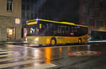 Setra S 400er-Serie (I-434MW) als Shuttle Lange Nacht der Museen Linie 1 in Innsbruck, Sillgasse.