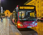 Mercedes-Benz Citaro 2. Generation der Innsbrucker Verkehrsbetriebe (Bus Nr. 449) als Shuttle SH2 Lange Nacht der Museen in Innsbruck, Rennweg. Aufgenommen 4.10.2025.