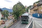 MAN Lion's City E von Ledermair (SZ-801TS) als Linie 501 in Innsbruck, Anton-Rauch-Stra�e (baustellenbedingt �ber eine Nebenfahrbahn umgeleitet). Aufgenommen 2.6.2026.
