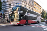 Setra S 431 DT von Postbus (BD-15035) in Linz, Goethestra�e.