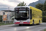 Yutong E-Bus Typ  U  von Albus (Bus L 9222, S-621XX) als Linie 21 an der Hst. Firmianstra�e in Salzburg. Aufgenommen 23.7.2026.