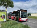MB Citaro der Wiener Linien in Wien-Kagran im 22. Wiener Gemeindebezirk Donaustadt im Juni 2022