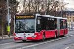 1.2.2024: Wiener Linien Citaro C2 G gen 4 8941 fährt als 10A zum S- und U-Bahnhof Heiligenstadt.