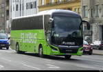 Flixbus - MAN Lion`s Coach unterwegs in der Stadt Wien am 17.09.2025