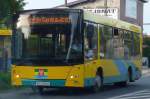 Moderner Linienbus in Ostroleka, 11.6.13