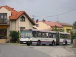 Ikarus 435.05C (363) als ein Bus der Linie 58bis. Olsztyn bei Częstochowa, 4.08.2008.