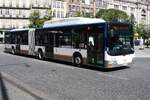 MAN A23 NG313 CNG / Lion's City G Bus 1111, Sociedade de Transportes Colectivos do Porto SA (STCP), Linie 501 nach S� da Banceira, Pra�a da Liberdade in Porto, am 3.