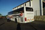 Volvo Reisebus in St. Magdalena Insel Pico Azoren