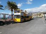 Doppeldecker für Stadtrundfahrt Funchal Die Busse stammen teilweise aus Berlin und Hamburg