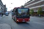 CZF 614 (MAN Lion's City CNG) unterwegs auf der Linie 69. Aufgenommen am 16.09.2014 Sergels torg.