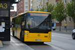 DPW 677 auf der Linie 804 am 10.09.2014 am Hauptbahnhof Uppsala.