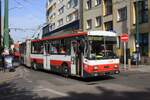 �koda 15Tr 10/6 Trolleybus 6605, Linie 202, Cintor�nska/Rajsk�, Bratislava, am 8.