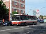 Slowakei / Stadtbus Bratislava: Škoda 14Tr, ein O-Bus mit der Wagennummer 6269, aufgenommen im Mai 2015 in der Nähe der Haltestelle  Trnavské mýto  in Bratislava.